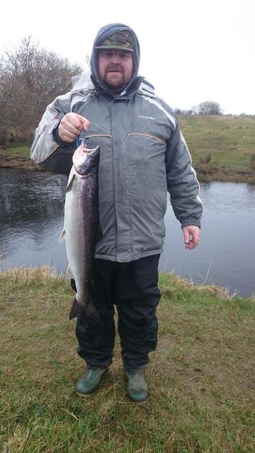 Fergal Hanley col suo pesce da Grazings il 23 marzo.
