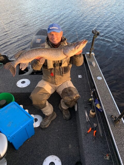 Kevin Lyons di Melview Fishing Lodge!